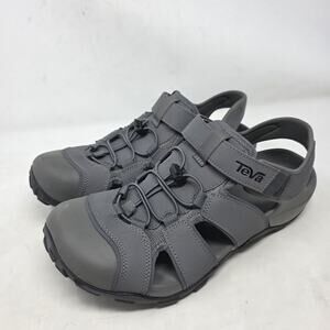 Teva Gray Trail Hiking Sandals Outdoor Water Shoes Quick Dry Mens Size 10